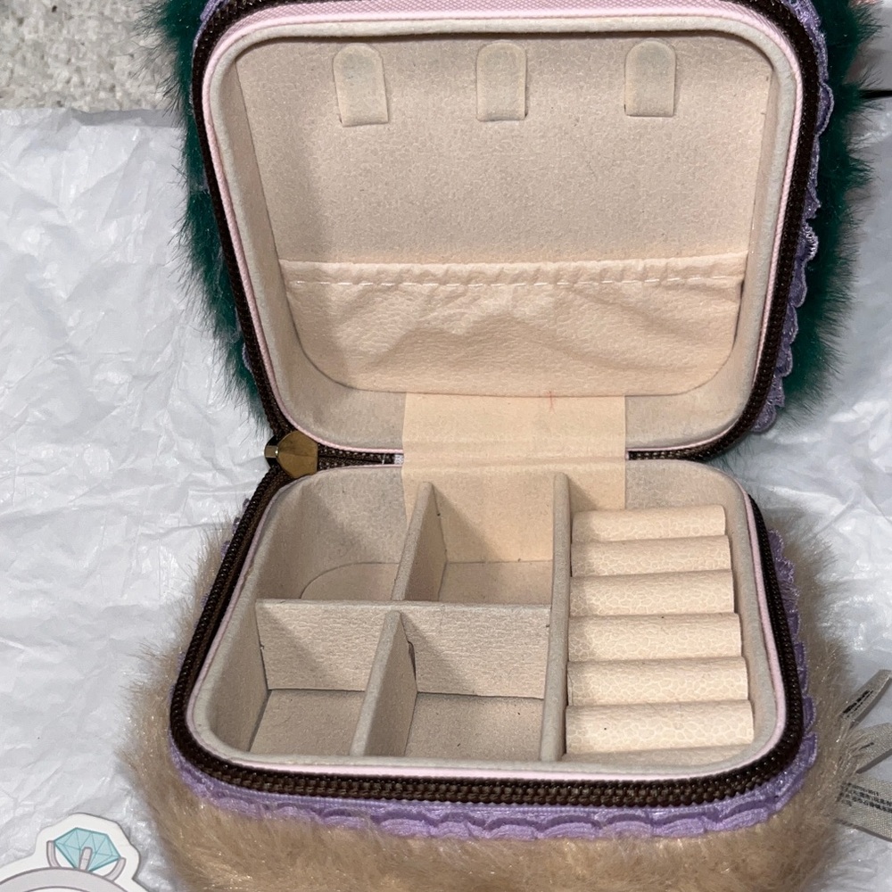 BABY THREE Plush Animal Jewelry Box - reindeer Christmas confirmed - Picture 10 of 16